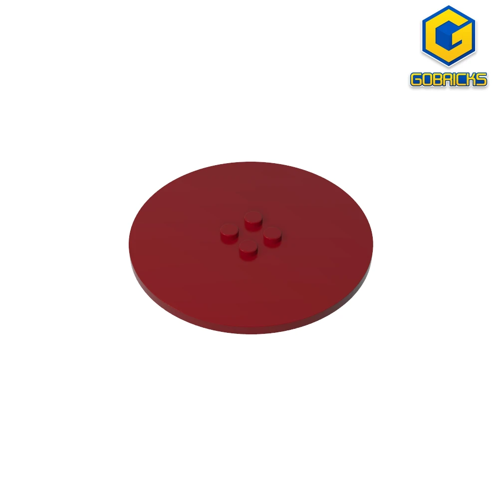

Gobricks Bricks Assembles GDS-1187 Parts 63.84 W. 4 KNOBS compatible with lego 6177 Building Blocks