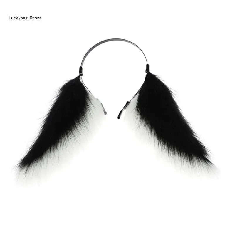 

Anime Headband Japanese Lop Ear Hairhoop Teens Girl Halloween Costume Hairband
