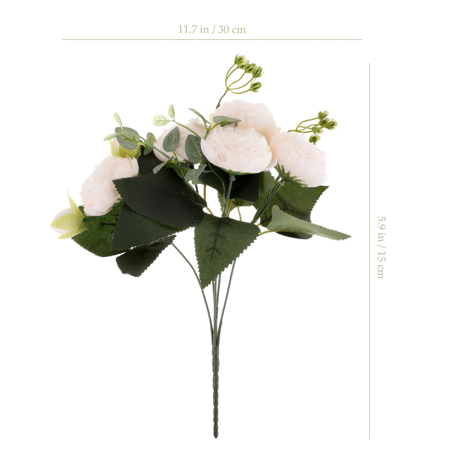 

Artificial Silk Peony Flowers Realistic Wedding Decorations Bride Table Centerpieces Lightweight Portable Christmas Party