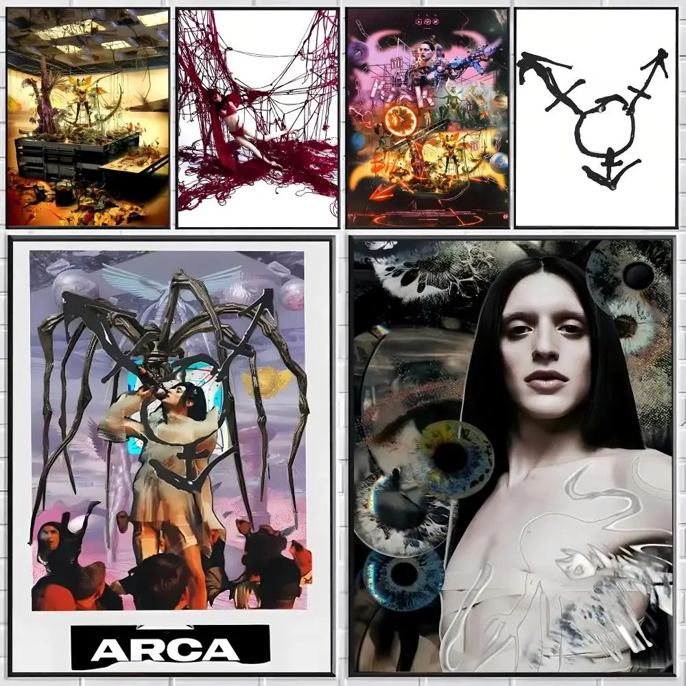 Arca Kick IIIII Singer Poster Stylish Wall Art for Bedroom Living Room Bar Café Home Decor Gift