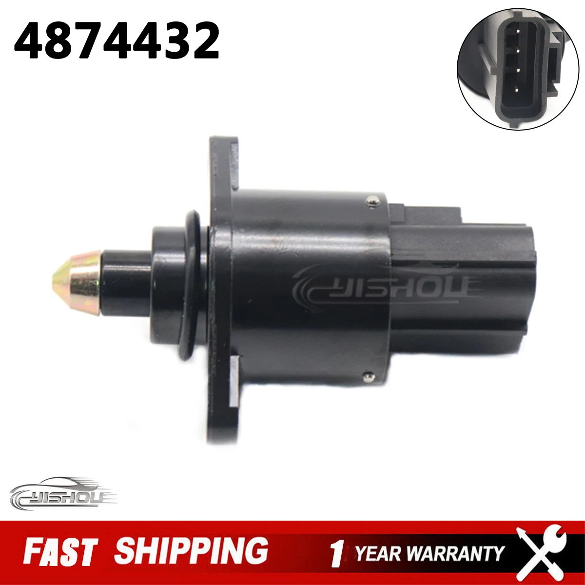 

Standard Ignition Idle Air Valve 4874432 For Dodge Neon Stratus Plymouth Breeze Neon 2.0L L4 1995-2000 4874432AC 89053294