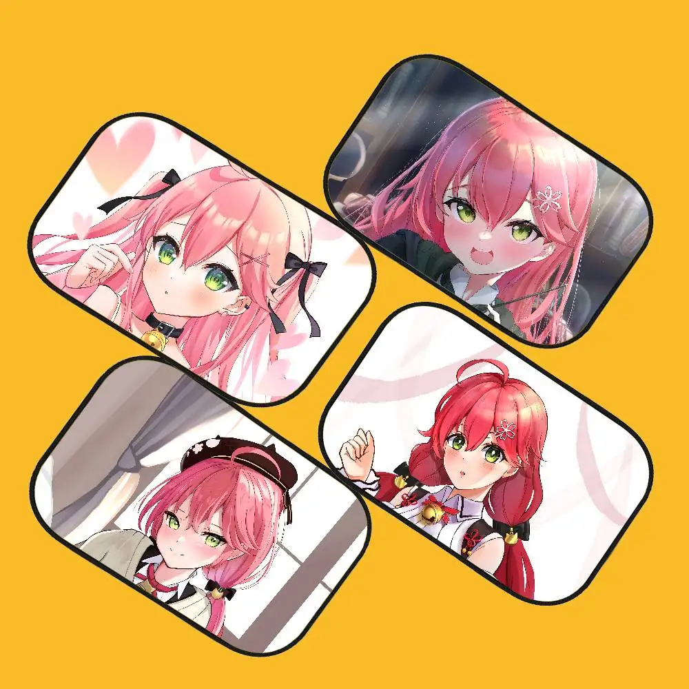 

Anime H-Hololive S-Sakura Car Sunshade Covers Cover Universal Car Curtain Auto Window Sun Shade Protector Accessories