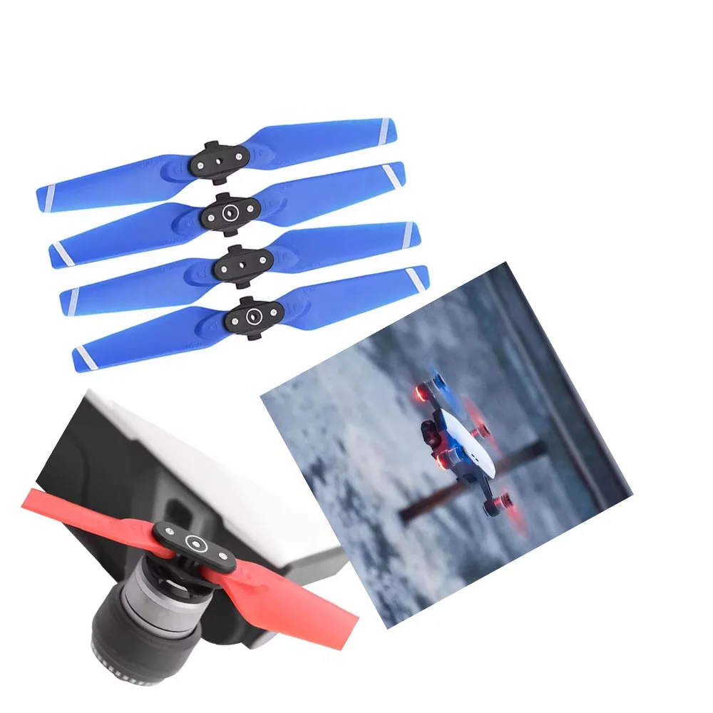 

Foldable Propeller Blades 4pcs for DJI Spark Drone 4730F 4730 Blades Spare Parts Replacement CW CCW Quick Release Wing
