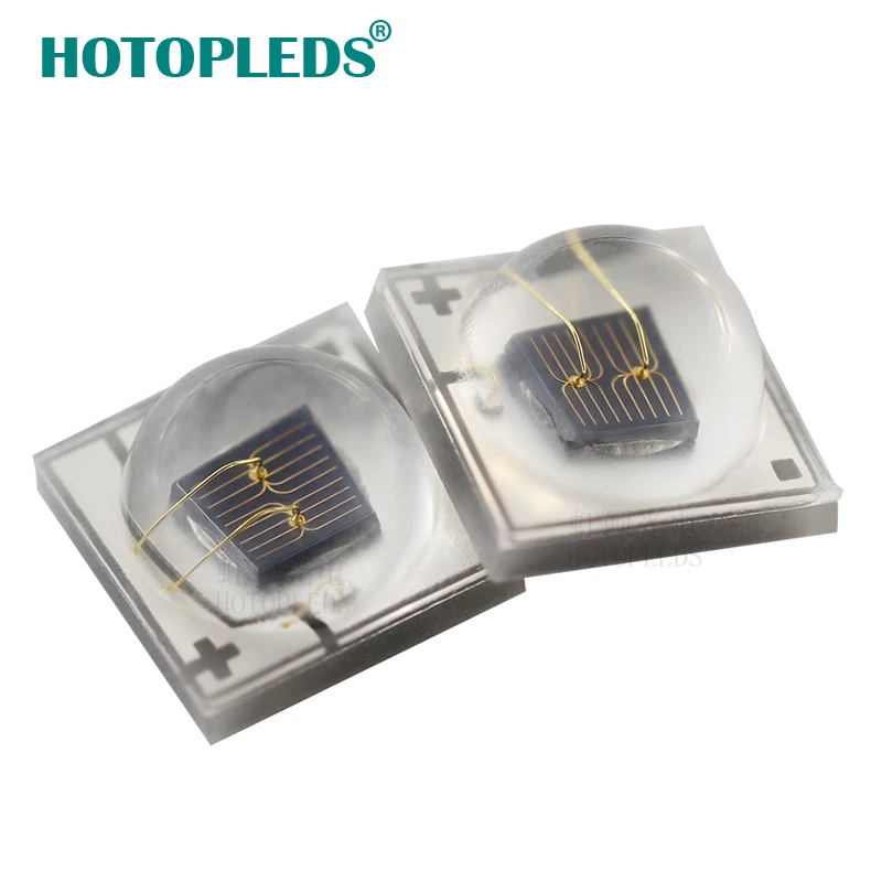 1300nm 1310nm 1315nm 1320nm 1325nm 1350nmdiode Infrared ceramic LED Beads NIR 3535 High Power chip 60 Degree 120 Degree Lens