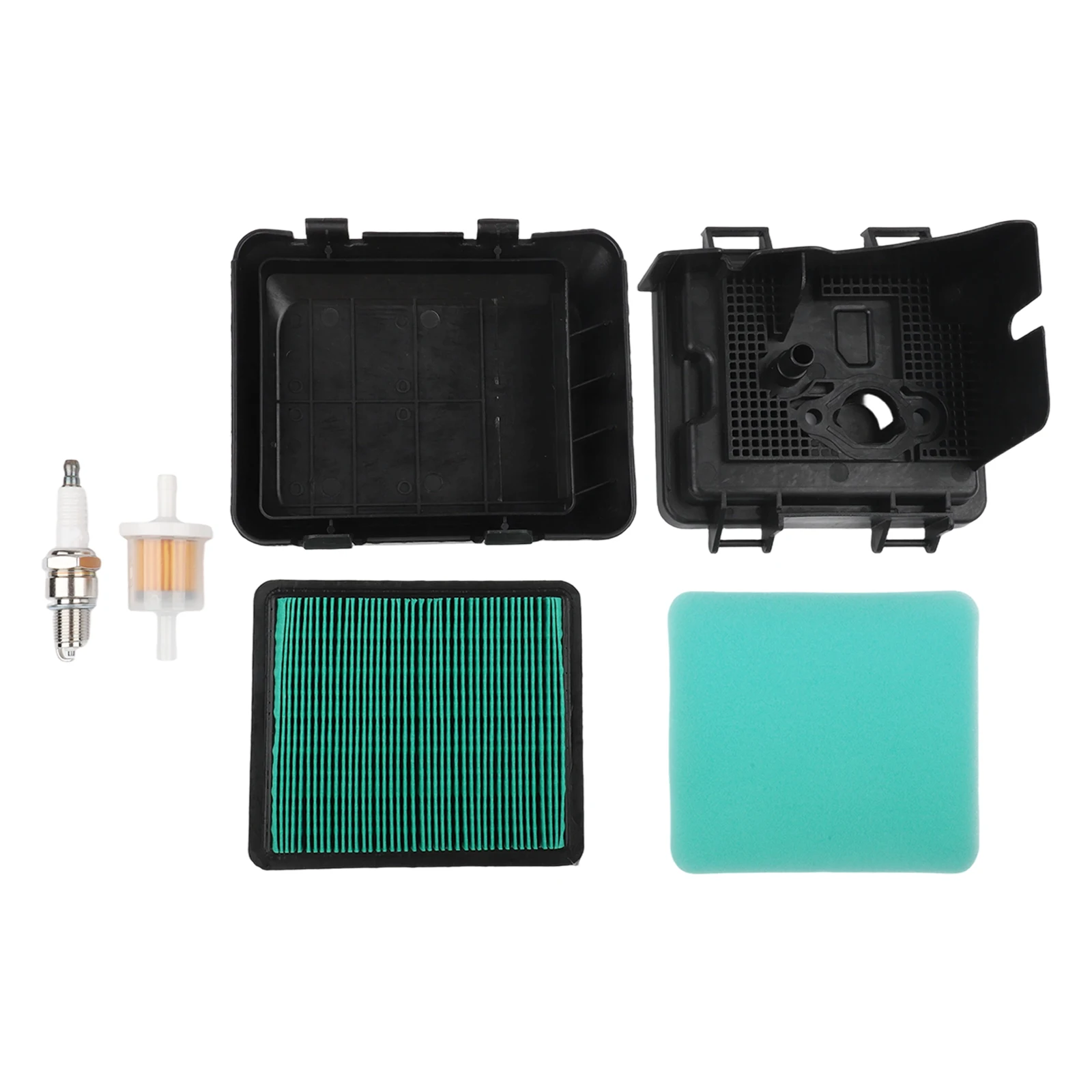 Air Filter And Cover Kit Compatible With For Honda GC135/GC160/GCV135/GCV160/GCV190/GX100/GSV190 Series Model Lawn Mower Engines