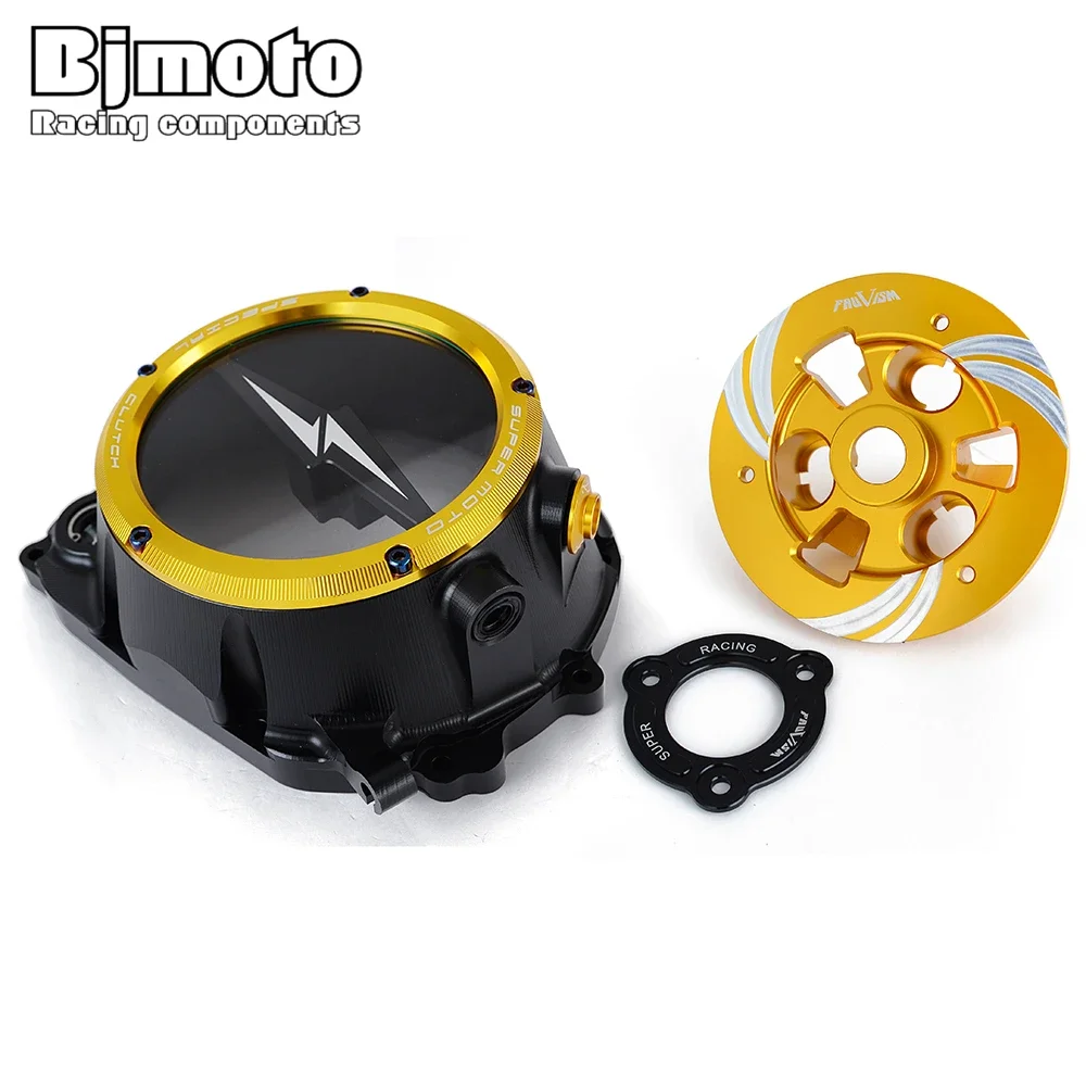 Z 1000 CNC محرك واضح غطاء القابض الربيع التجنيب لكاواساكي Z1000 2016 2017 2018 2019 2020 2021