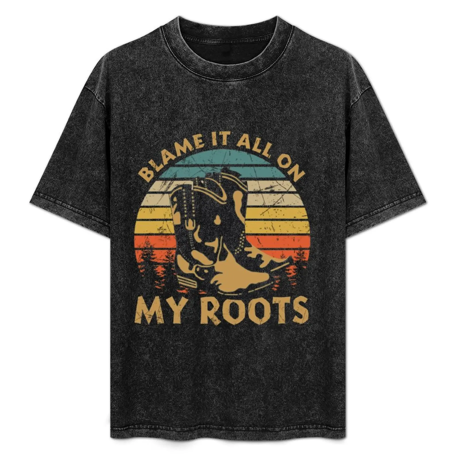 

Blame it all on my old Roots T-Shirt boys whites funny shirt cotton football t shirt Aesthetic clothing mens clothes