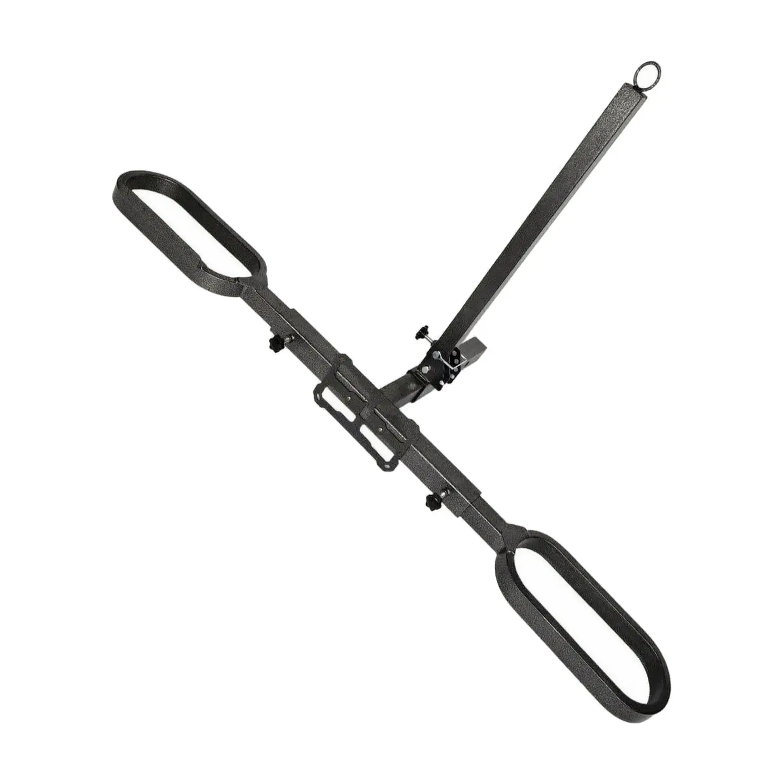 Two-Wheel Vehicle Hitch Carrier Universal Fit Motorcycle Hitch Carrier Rust-Resistant for Road Trips, Camping, Outdoor Rides