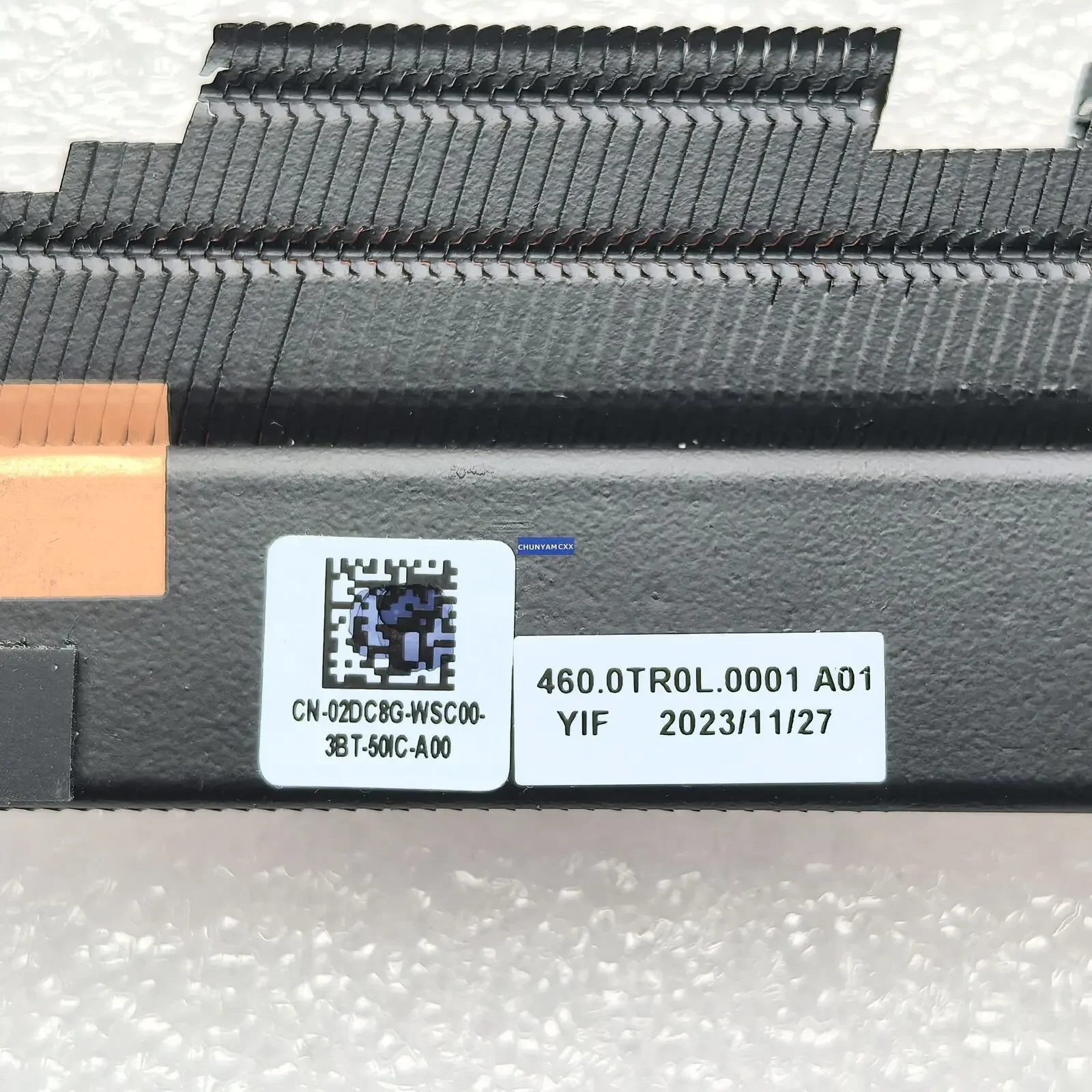 A=Original for DELL Inspiron 16 Plus 7640 UMA COOLING HEATSINK 02DC8G