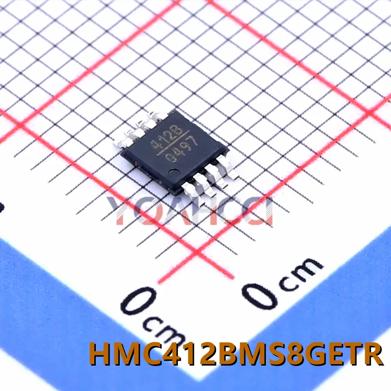 hmc412bms8getr-1個-msop-8-spdt-非反射スイッチ、dc-4-ghz、オリジナル在庫あり