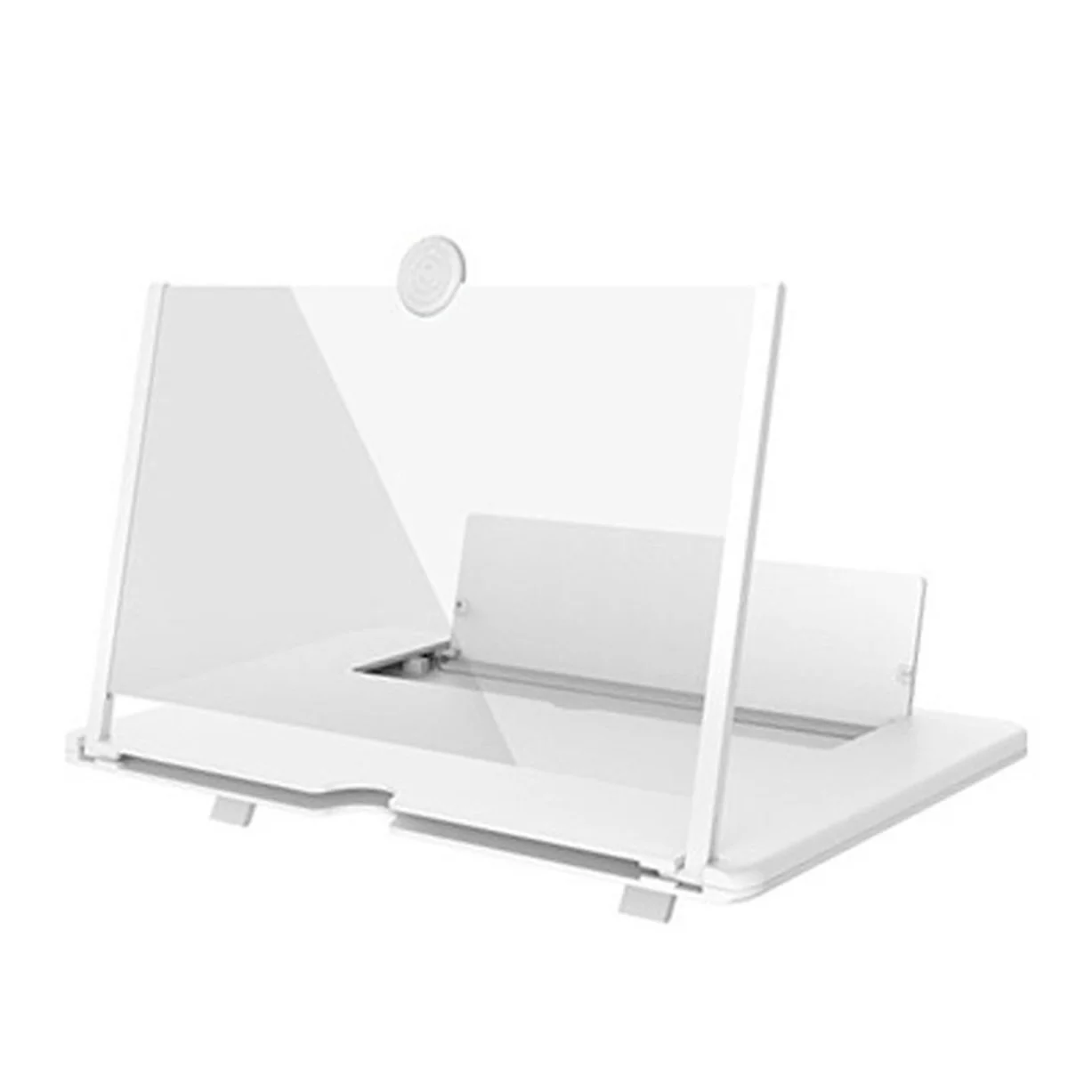 B51C 18 Inch 3D HD Mobile Phone Screen Magnifier Movie Video Stand Amplifier Desktop Phone Holder 3D HD Movie Video Stand,A