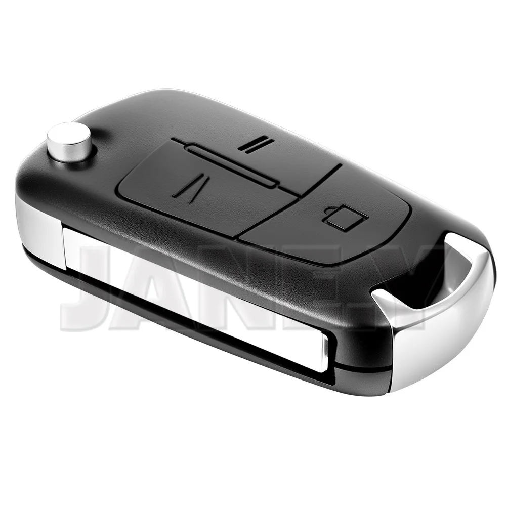 Flip Remote Key Shell Case Fob Replacement For Opel For Vauxhall For Corsa D Astra H For Zafira Vectra C Signum Meriva 2/3Button
