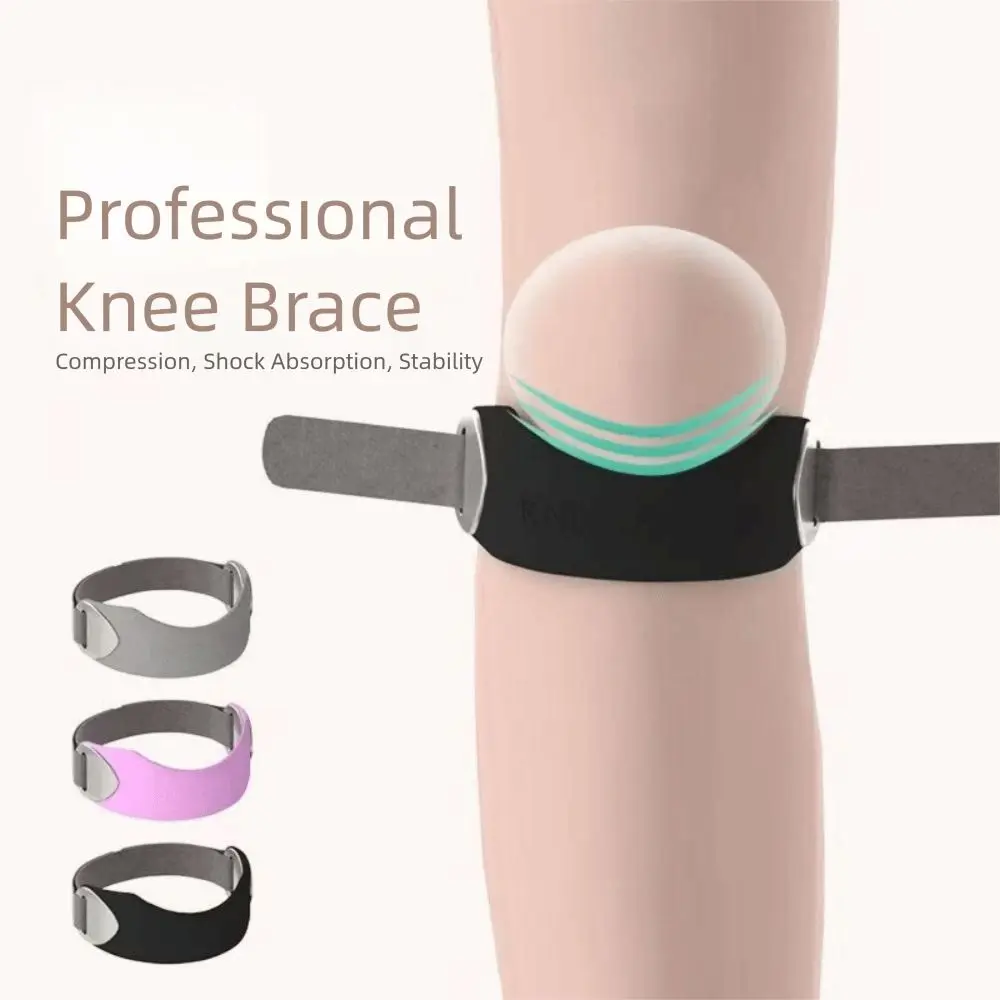 

Cushion Pressure Knee Pads Patella Strap Adjustable Soft Sport Knee Wrap Pressurize Breathable Knee Patella Support