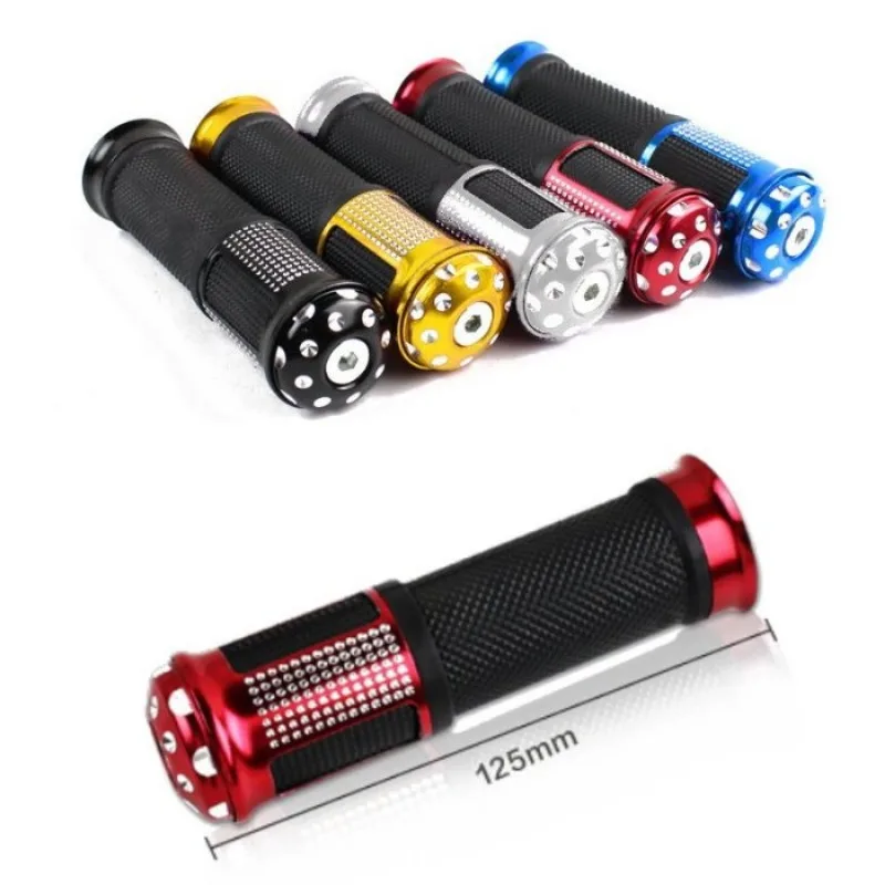 Motorcycle Handlebar Plug Aluminum Knobs Anti-Slip Handle Bar Hand Grips CNC Ends Motorbike Parts for Dirt Bike Street Modified
