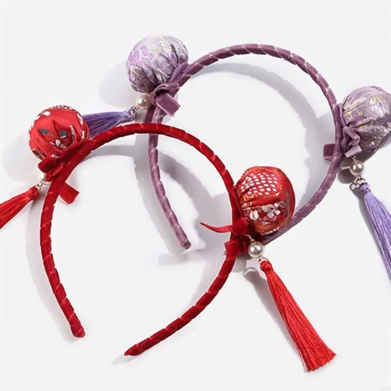 M6CD غطاء رأس أنيق للسيدات والأطفال، لطيف على شعر النساء، إكسسوارات متعددة الاستخدامات #3