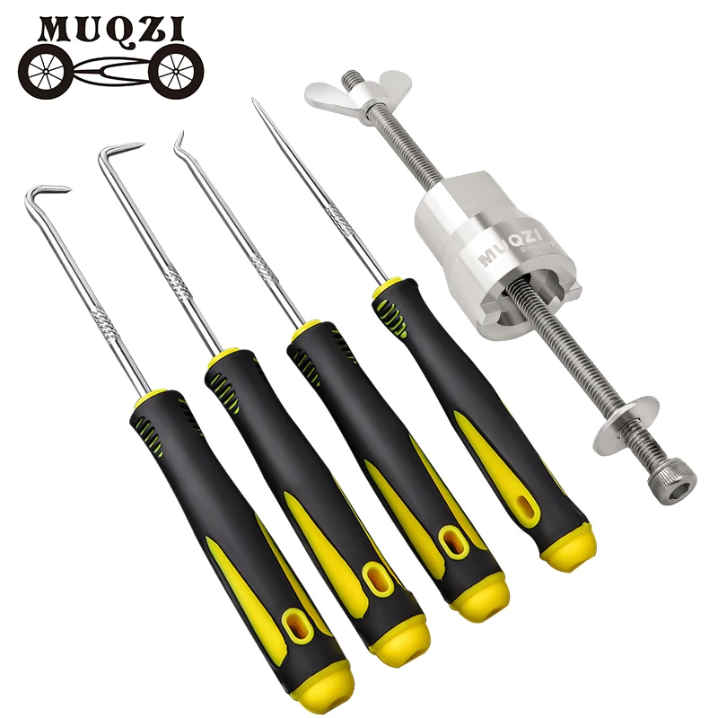 AliExpress MUQZI Bike Pick Hook Set Multitool Fork Oil Seal Puller O-Ring Springs Remover Bicycle Hub Freehub