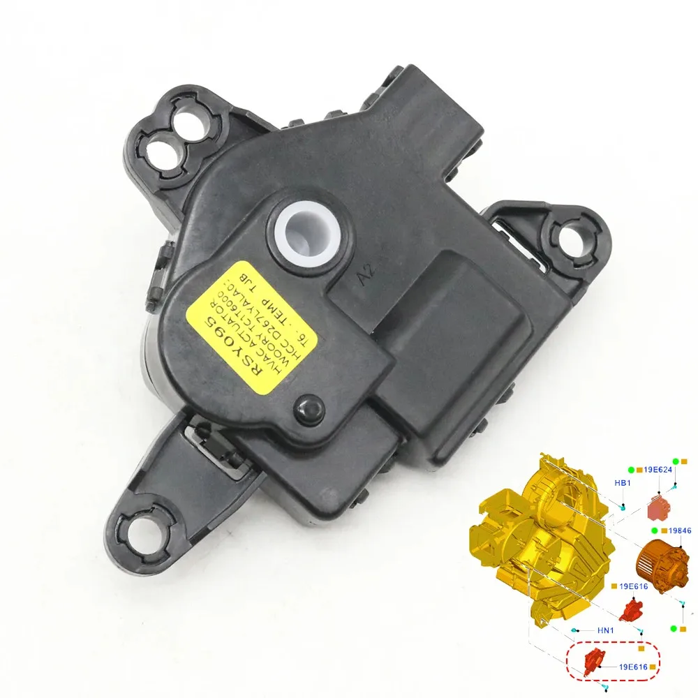 

HVAC A/C Heater Control Temperature Servo Motor For Ford Ranger TKE Everest U375-