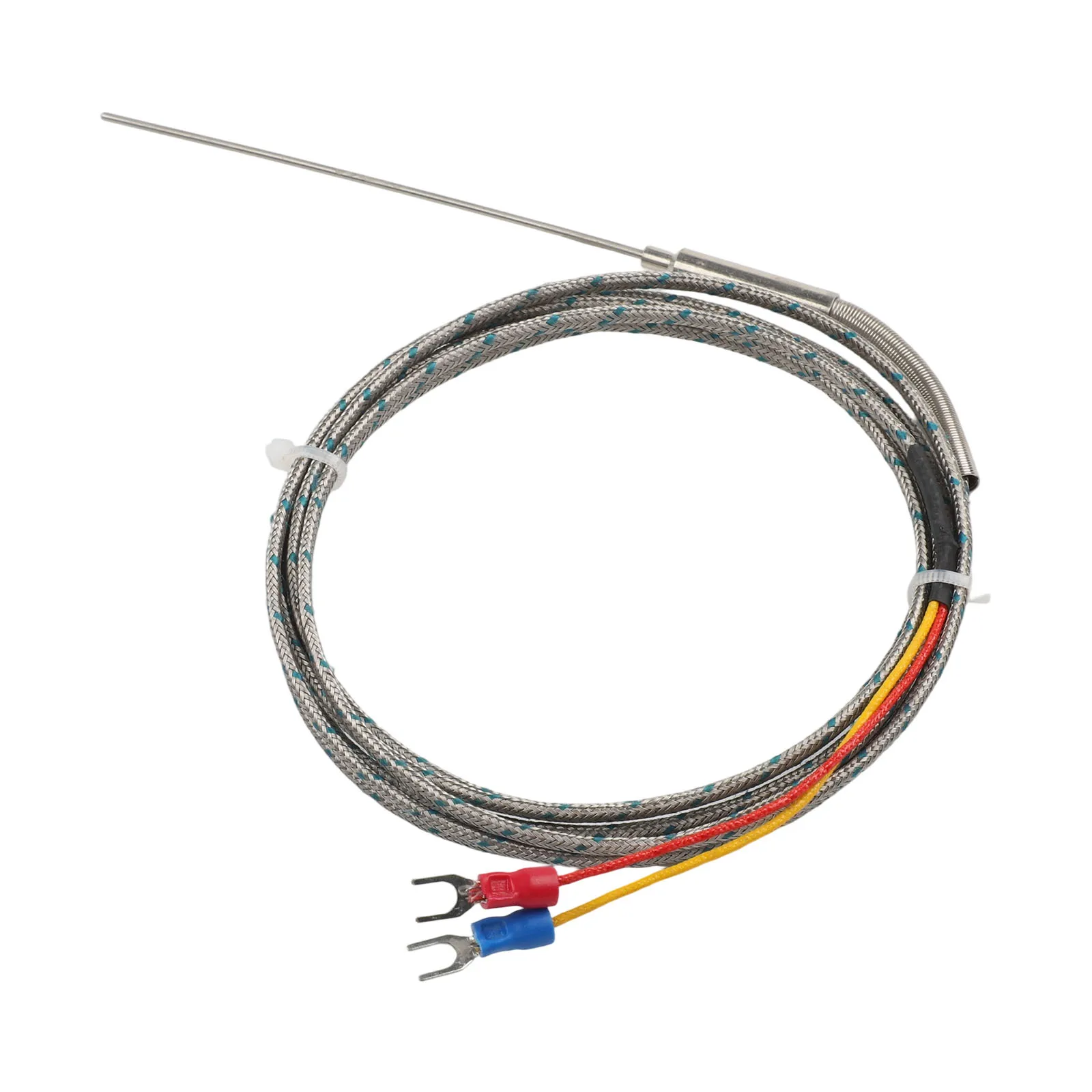 

Ground Wire Temperature Sensor 2M Cable Length Earth Thermocouple Fork Terminal Spacing 4 Mm Ground Wire Transmission