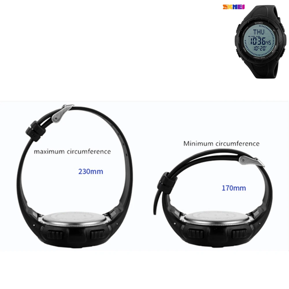 1 Set Strap Band for Skmei 1025 1405 1535 1122 1232 Plastic Wristband Adjustable Replacement Watch Sports Watch Accessories