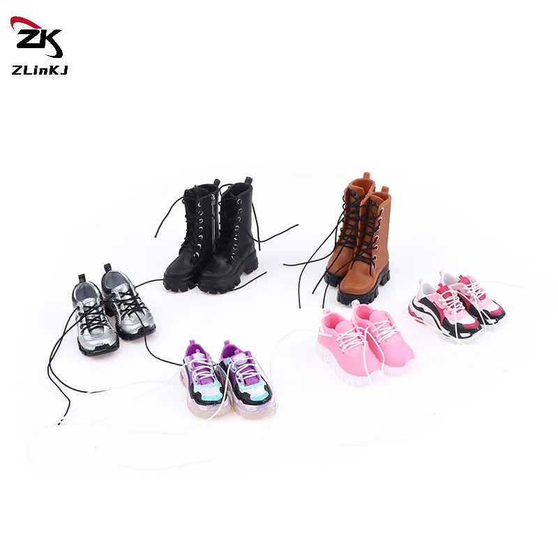 (ZYDD01) 3.5cm Length Sport Shoes Boots Sneakers For 1/6 Doll Dress Up Accessories Diy Dollhouse Props