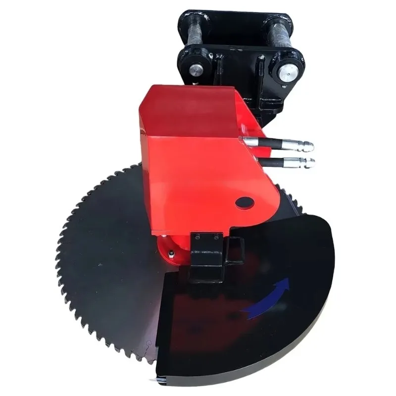 Hydraulic Rock Saw With Anti Wear Blade Long Service Life Attachment For Construction Machinery Equipment