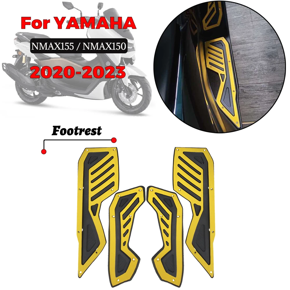 

MTKRACING For YAMAHA NMAX125 NMAX150 NMAX155 Nmax 125 150 155 2020-2023 2021 2022 Motorcycle Pedals Pedal Pads, Non-slip Pedals