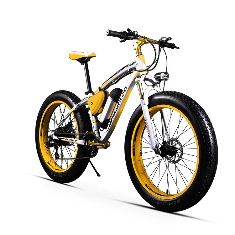 EU Warehouse 48V Lithium Battery Electric Dirt Bike 26inch Fat Tire With Power Smart Electronic & Sensor System