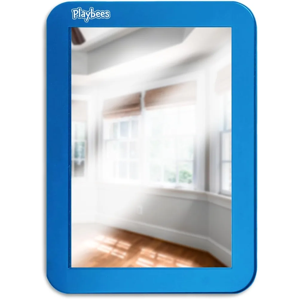 

Locker Mirror, Locker Accessory, 5" x 7", Ideal for School Locker, Office Cabinet, Workshop Toolbox, Home Use, Magnetic Mirror