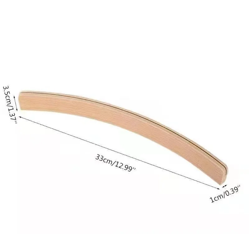 2/4Pcs 13" Curved Wood Card Organizer Cardholder Playing Card Trays Card Game Accessories for Adults, Small Hands, Seniors