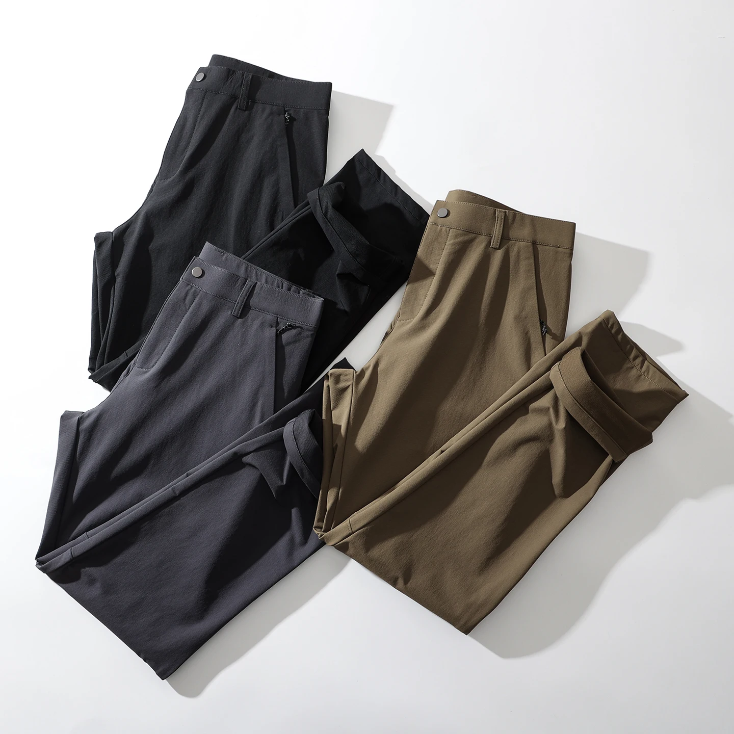 

Мужские функциональные брюки для активного отдыха: ветрозащитные, водоотталкивающие, легкие, эластичные, прямого кроя, повседневные