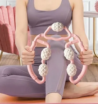 

Multi functional annular leg clamping massager to relax muscle and thin calf divine tool to dredge meridians and collaterals