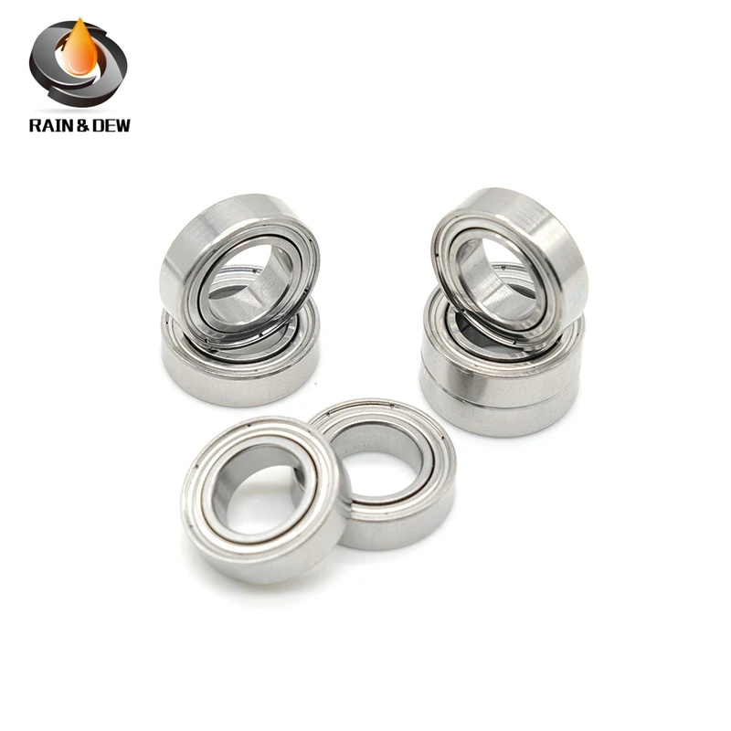 

10P MR148ZZ ABEC-7 Handle Bearings 8x14x4 mm MR148 ZZ Nail Ball Bearing For Strong Drill Brush Handpiece