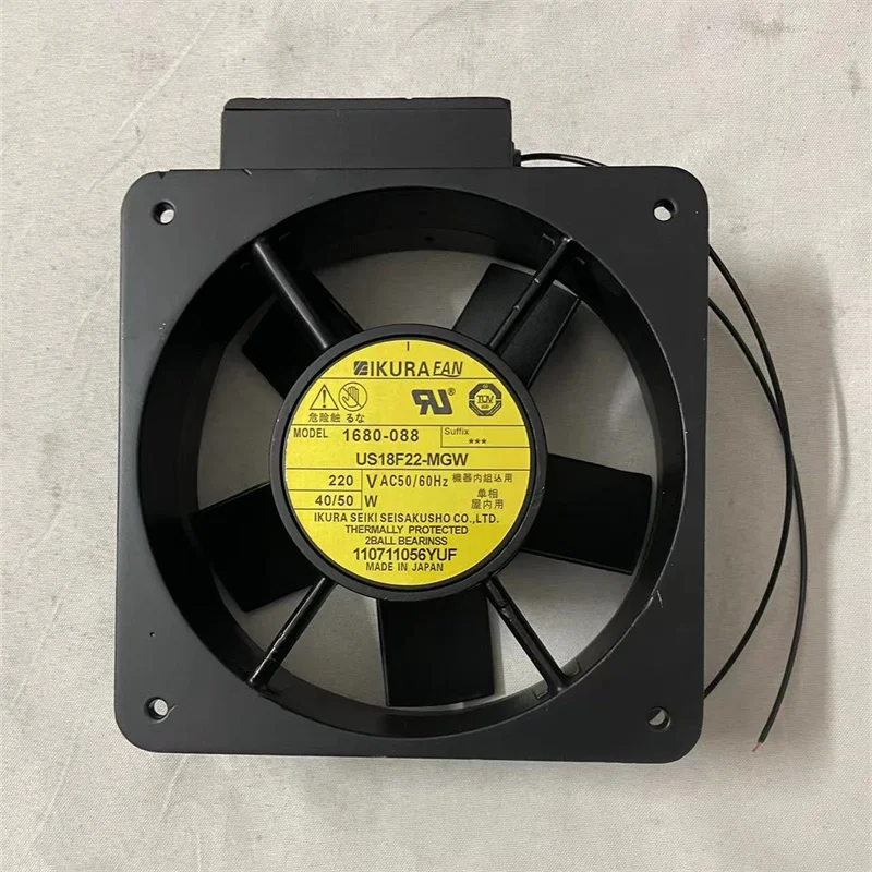 

18065 US18F22-MGW 40/50W all metal 220v ac cooling fan