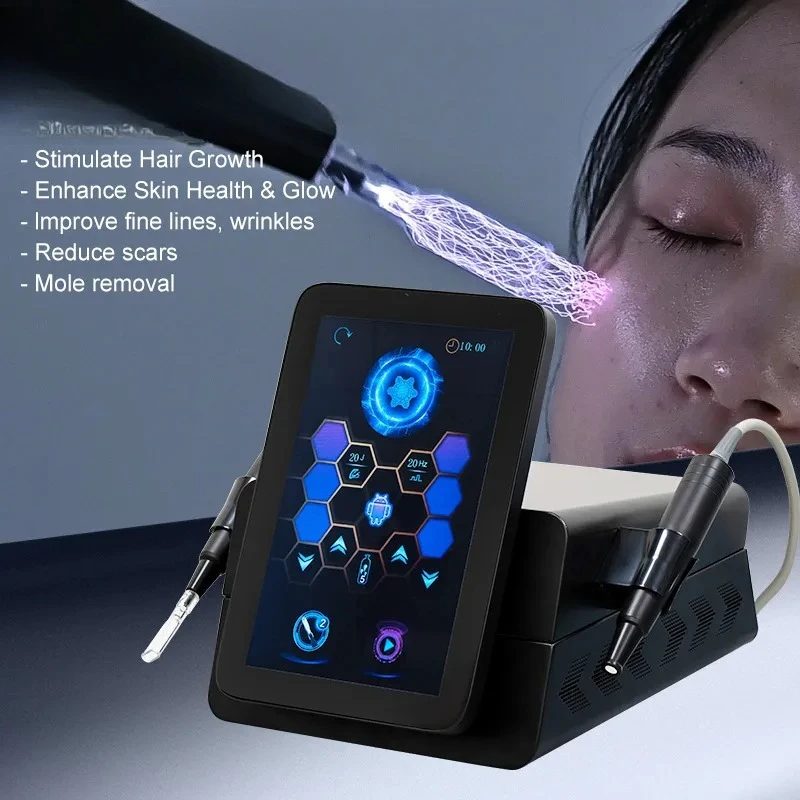 Cold Plasma Bea uty Device Sk in Rejuvenation Pore Cleansing Lifting Wrinkle Reduction Warm Cool Dual Mode Salon Spa Machine
