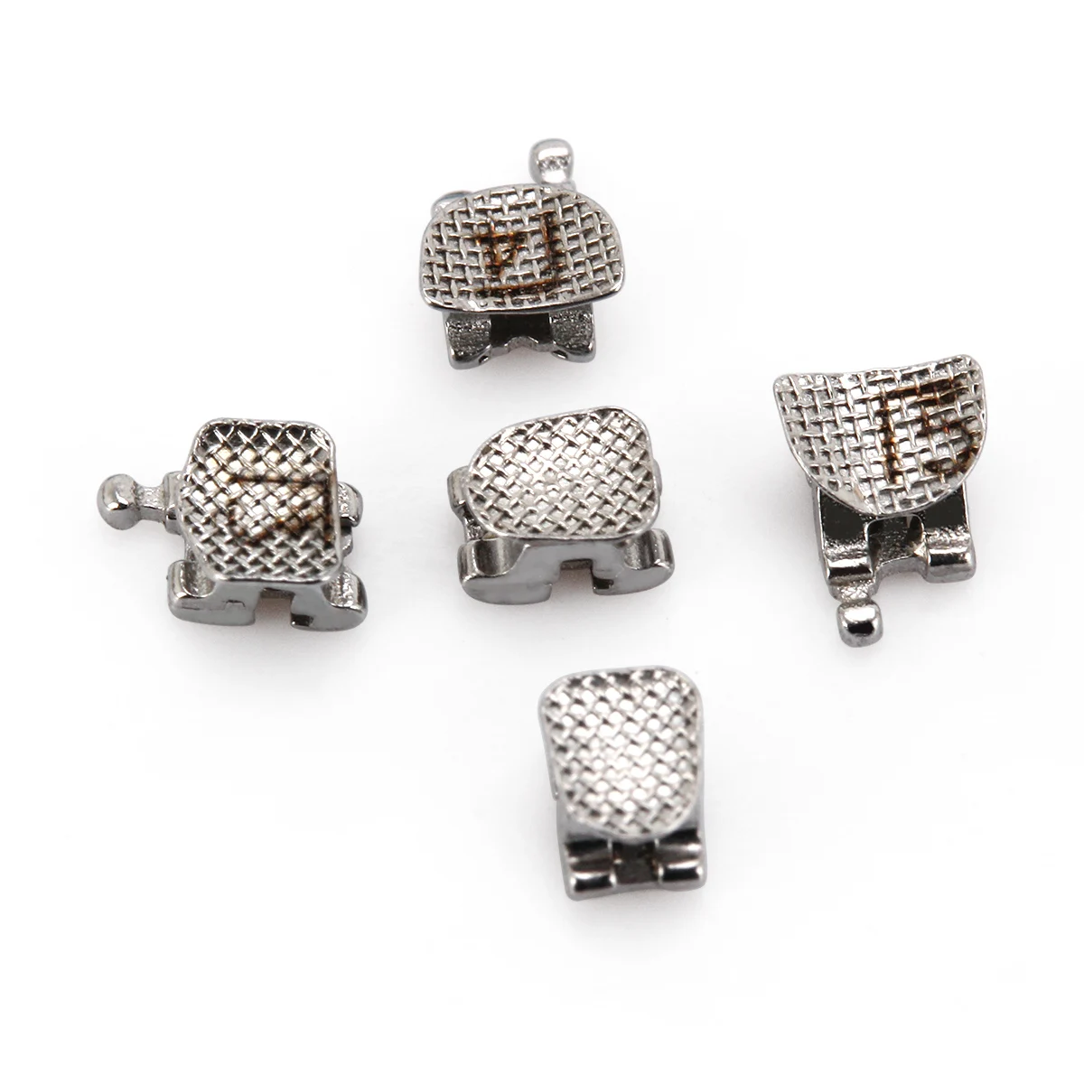 24 Stück/Box AZDENT Dental Kieferorthopädische Klammern Passive selbstligierende Zahnspangen mit Werkzeug Roth.022 Haken 345 & 1st Molar Bukkalröhrchen – Detail 5