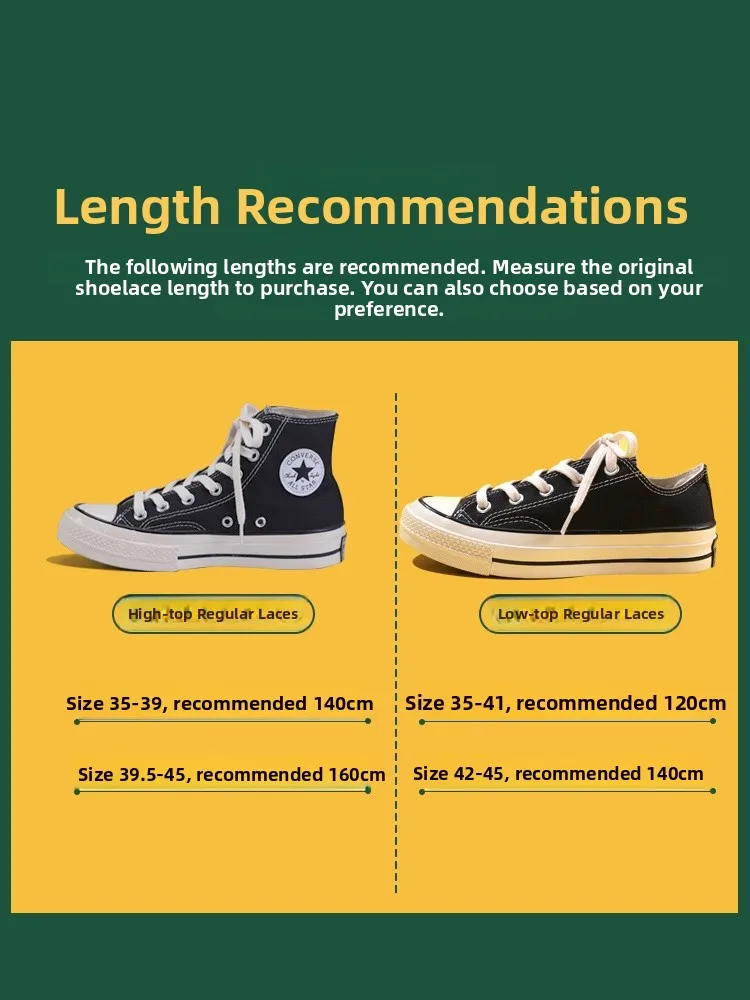 

Wild Elephant Flat Laces for 970s High And Low Top Canvas oes in Beige Bla And White One Star oe Accories