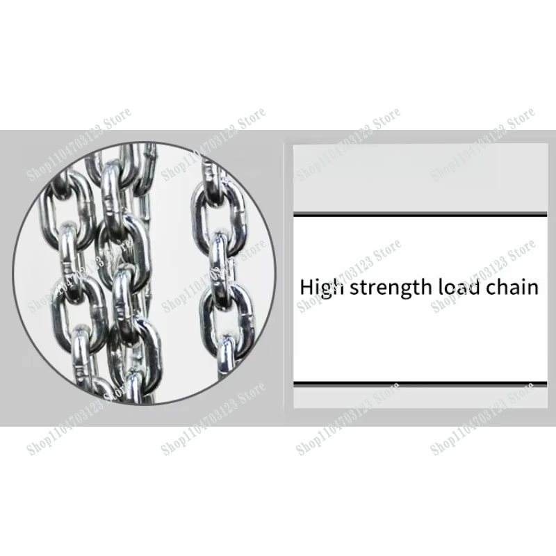 

Популярный высококачественный мини-цепной тельфер из алюминиевого сплава 0,5 т, портативный подъемный кран