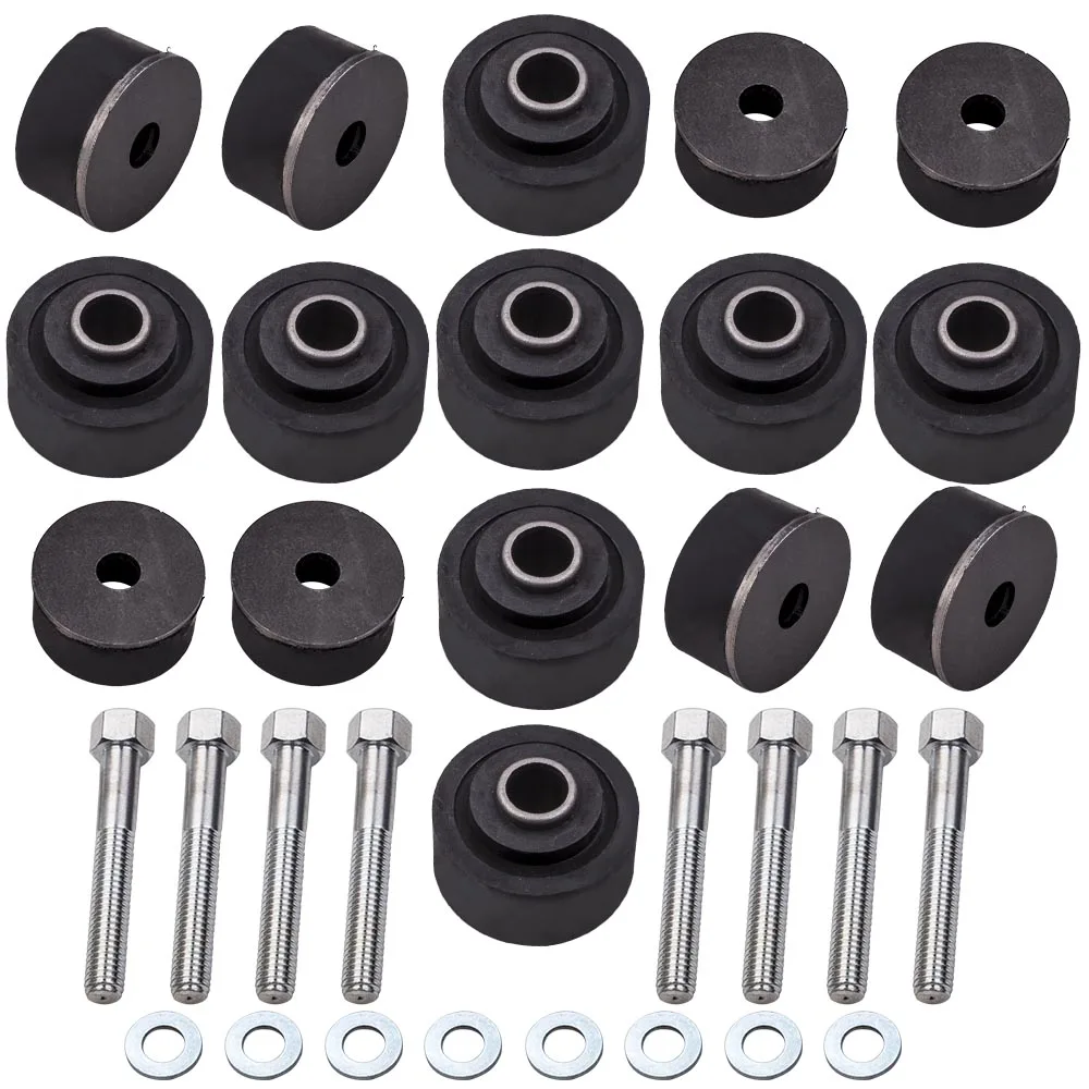 Mounts & Bolts Kit for Holden Sedan Wagon Coupe HQ HJ HX HZ WB Chassis Washers Rubber Bush Mount