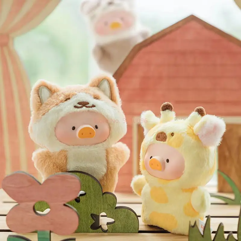 In Stock LULU Pig Animal Party Forest Theatre Series Blind Box Mystery Box Anime Figure Collection Decoration Kids Custom Gifts