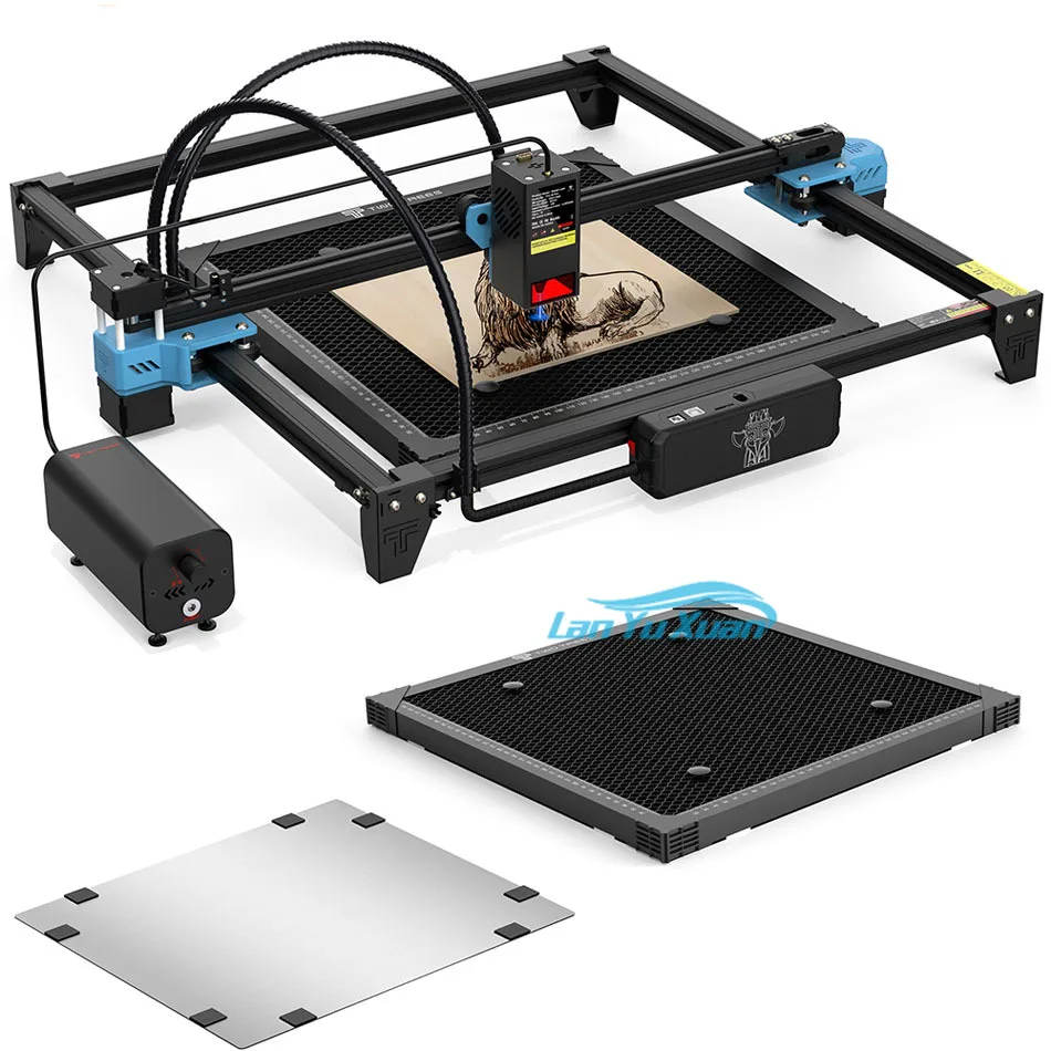 20W TWOTREES TTS Series Automation 300*300/418*418mm Engraving Area Fixed Focus Multi-Function Laser  Engraver Machine