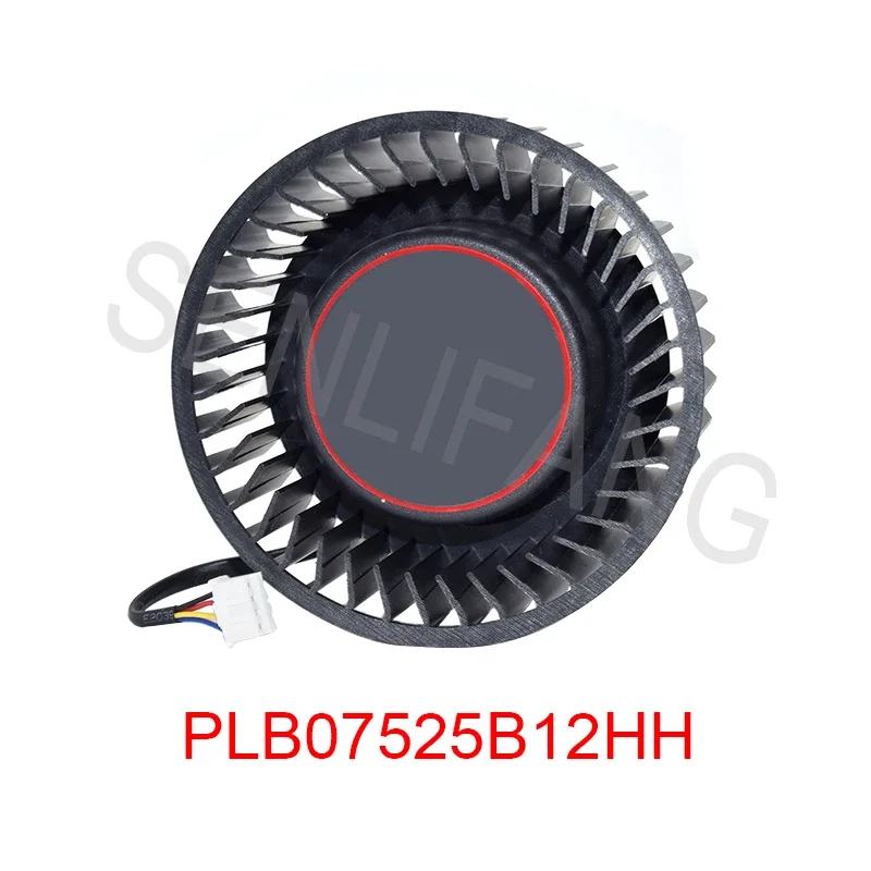 For MSI RX Vega 56 8GB /RX Vega 64 8GB Video Card Fan PLB07525B12HH DC12V 1.20A 75MM 4 Lines