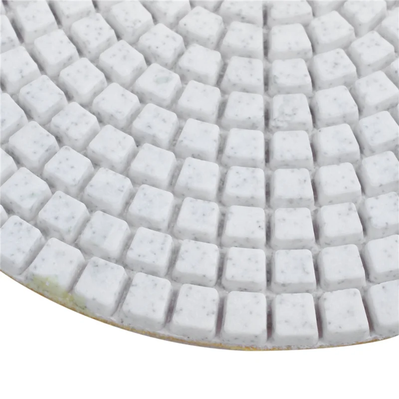 

AB35-4Pcs 5 Inch 125Mm Wet Diamond Polishing Pads Marble Granite Grits 30