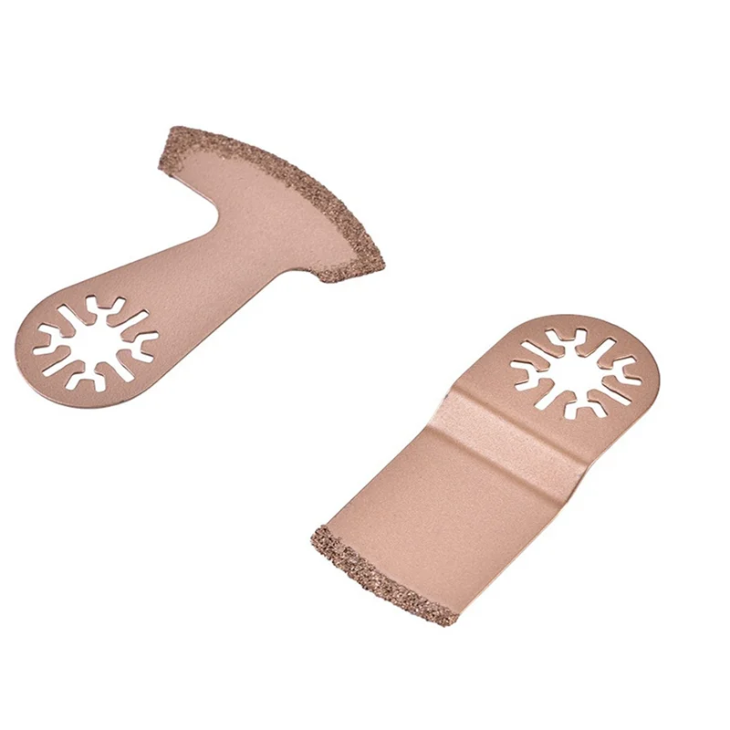 Hoja de sierra oscilante de carburo de diamante, herramienta de corte de Metal, multiherramienta para hormigón, cerámica, azulejo, cortador de madera