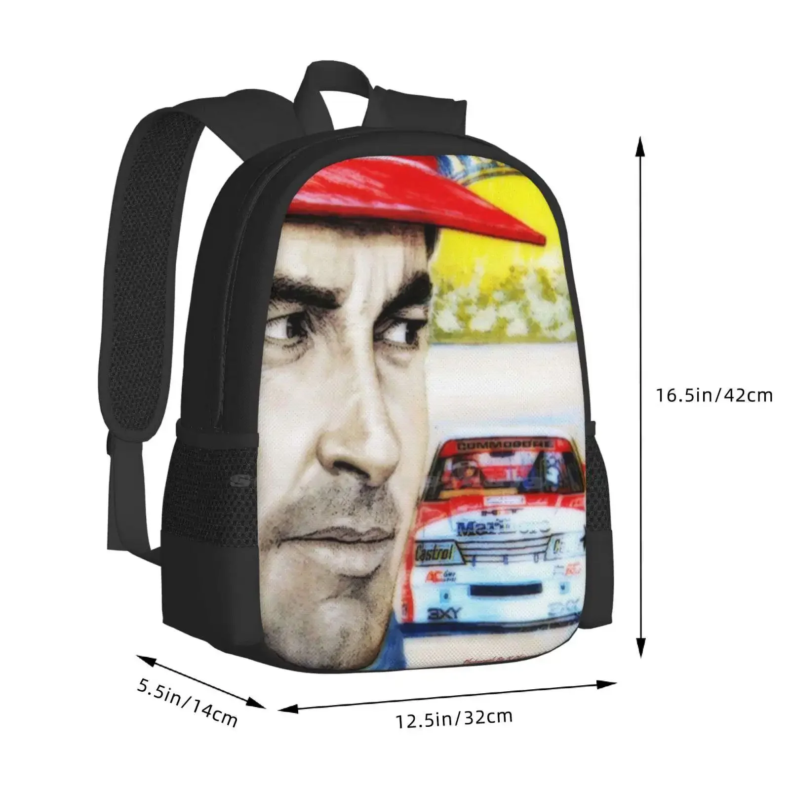 بيتر بروك 051 رائجة البيع حقيبة مدرسية على ظهره حقائب الموضة بيتر بروك آرت موتور سباق أستراليا ماكرو التصوير V8 Supercars #3