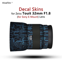 For Carl Zeiss Touit 32mm f/1.8 E Mount Lens Sticker Touit32F1.8 Lens Coat Wrap Protective Film 32-1.8 Lens Protector Skin Cover