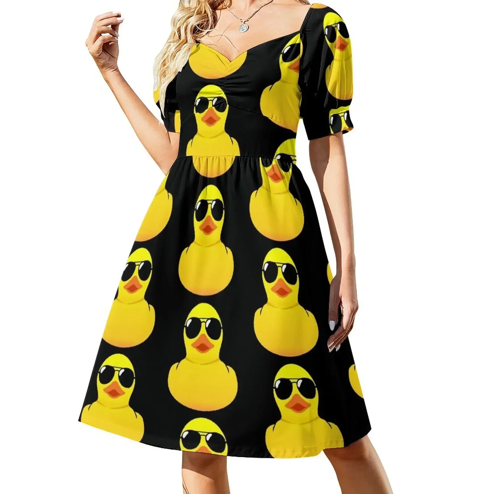 

Cool Rubber Duck Sleeveless Dress prom dress loose summer dress