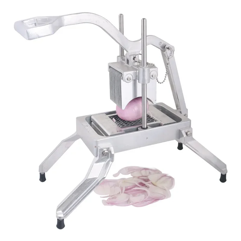 Manual Vertical Onion Slicer Commercial Vegetable Cutter Lettuce Dicing Machine Small Kitchen Food Prep Tool for Fruit Salad