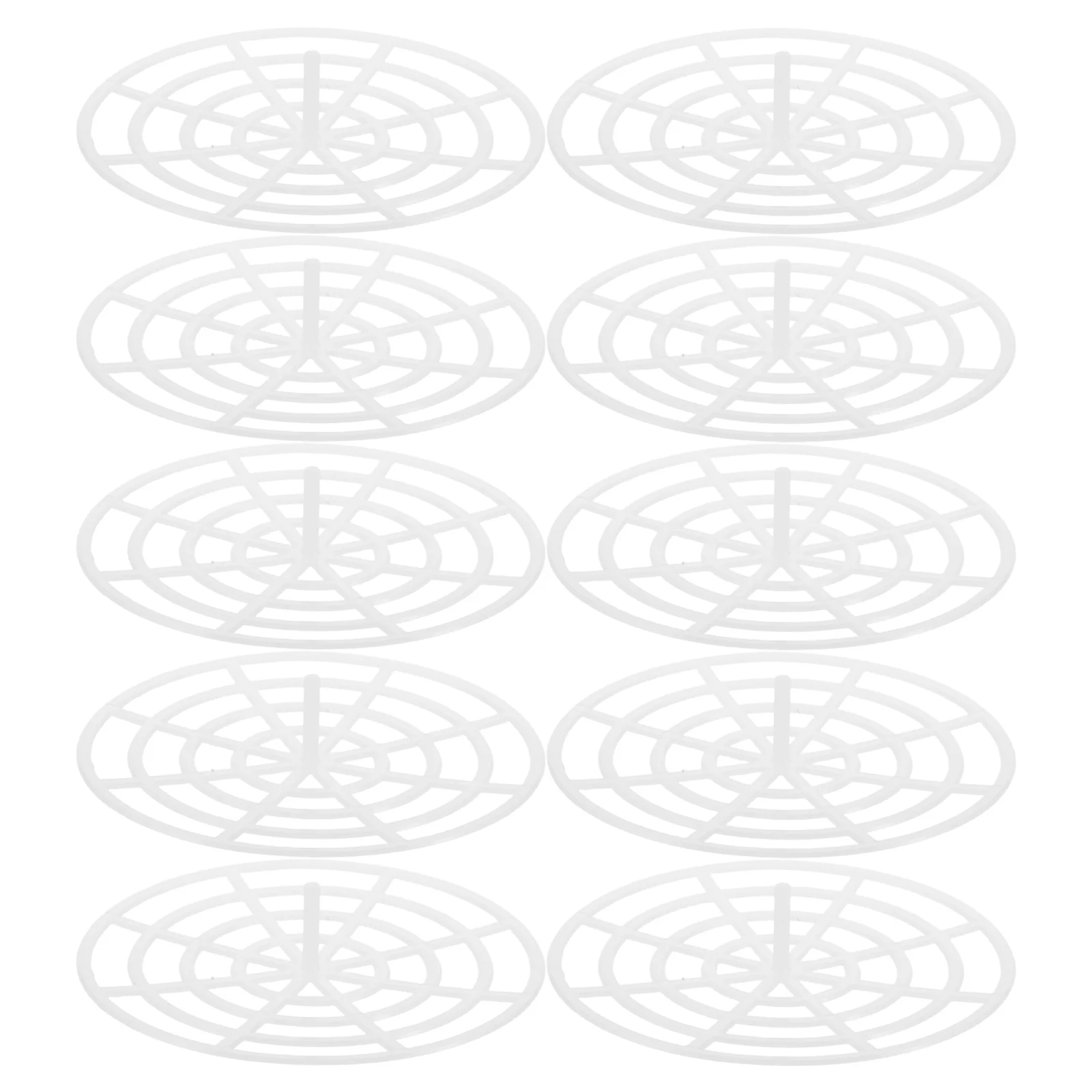 

10Pcs Fermenting Press Plate 9.7cm Diameter Pickle Weights Food Grade Fermenting Jar Plastic Fixer for Vegetable Fermentation