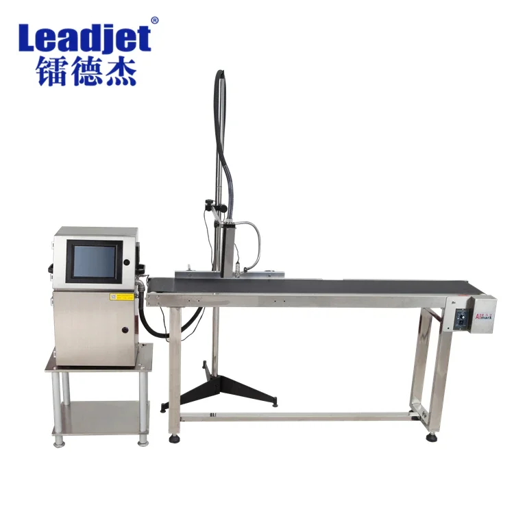 Continuous Inkjet Printing Machine for Small Business with Automatic Cleaning Function