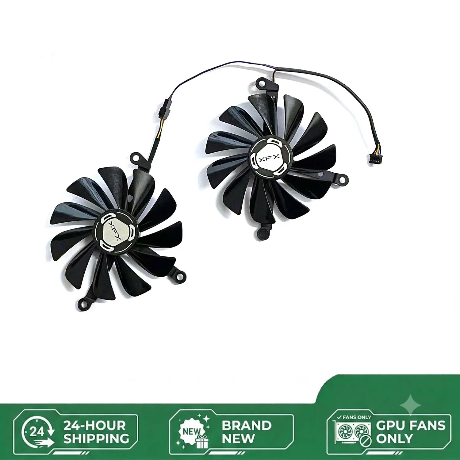 Cooling fan for XFX Radeon RX 5700 XT 5700 8GB THICC II Ultra graphics card 95MM 4PIN CF1010U12S GPU fan